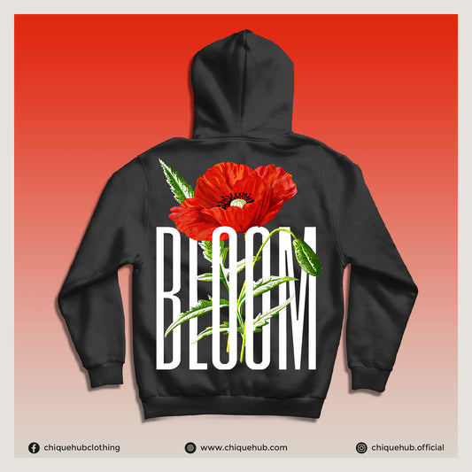 ‘BLOOM’ Drop-Shoulder Hoodie