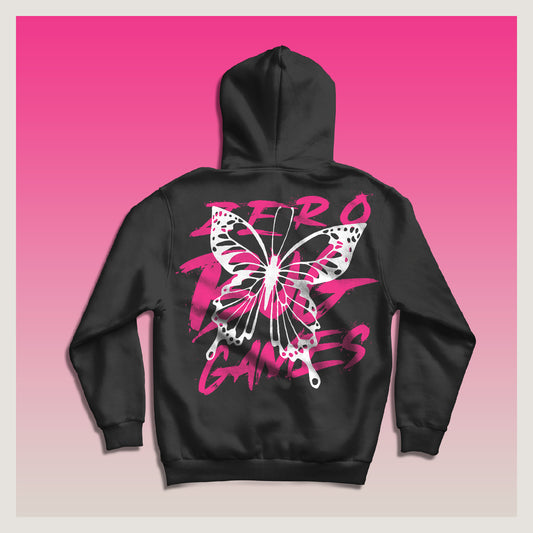 ‘BUTTERFLY’ Drop-Shoulder Hoodie